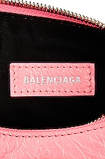 Balenciaga XS Le Cagole Shoulder Bag in Sweet Pink, view 6, click to view large image.
