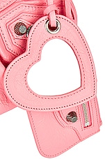 Balenciaga XS Le Cagole Shoulder Bag in Sweet Pink, view 7, click to view large image.
