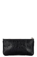 Balenciaga Le Cagole Pouch in Black, view 3, click to view large image.