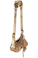Balenciaga Xs Le Cagole Shoulder Bag in Gold, view 5, click to view large image.