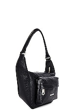 Balenciaga Raver Bag in Black, view 4, click to view large image.