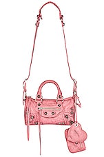 Balenciaga Mini Le Cagole Duffle Bag in Sweet Pink, view 1, click to view large image.