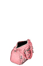 Balenciaga Mini Le Cagole Duffle Bag in Sweet Pink, view 5, click to view large image.