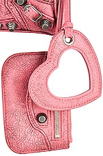 Balenciaga Mini Le Cagole Duffle Bag in Sweet Pink, view 7, click to view large image.