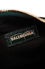 Balenciaga Xs Le Cagole Shoulder Bag in Forest Green, view 6, click to view large image.