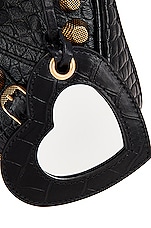 Balenciaga Medium Le Cagole Tote Bag In Black in Black, view 8, click to view large image.