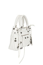 Balenciaga Medium Le Cagole Tote Bag In Optic White in Optic White, view 5, click to view large image.