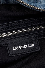Balenciaga Neo Cagole City Bag in Blue, view 7, click to view large image.