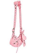 Balenciaga Xs Le Cagole Shoulder Bag in Pink, view 4, click to view large image.