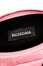 Balenciaga Xs Le Cagole Shoulder Bag in Pink, view 6, click to view large image.