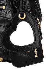 Balenciaga Xs Le Cagole Bucket Bag in Black, view 7, click to view large image.