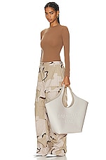 Balenciaga Medium Mary Kate Bag In Nacre in Nacre, view 2, click to view large image.