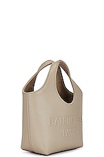 Balenciaga Xs Mary Kate Bag In Taupe in Taupe, view 4, click to view large image.