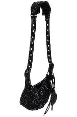 Balenciaga Xs Le Cagole Shoulder Bag in Black, view 5, click to view large image.