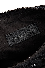 Balenciaga Xs Le Cagole Shoulder Bag in Black, view 6, click to view large image.