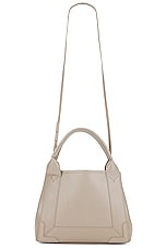 Balenciaga Xs Navy Cabas Bag in Taupe, view 6, click to view large image.