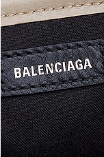 Balenciaga Xs Navy Cabas Bag in Taupe, view 7, click to view large image.