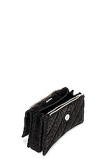 Balenciaga Crush Wallet On Chain Bag in Charcoal Black, view 5, click to view large image.