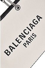 Balenciaga Duty Free Large Tote Bag in Naturel, view 7, click to view large image.
