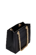 Balenciaga Duty Free Small Tote Bag in Black, view 5, click to view large image.