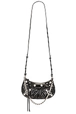 Balenciaga Mini Strass Le Cagole Bag In Black in Black, view 1, click to view large image.