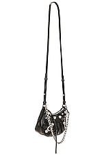 Balenciaga Mini Strass Le Cagole Bag In Black in Black, view 4, click to view large image.