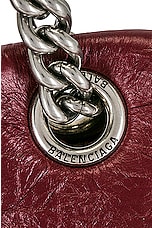 Balenciaga Crush Medium Chain Bag in Brick Red, view 6, click to view large image.