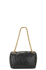 Balenciaga Monaco Small Chain Bag in Black, view 3, click to view large image.