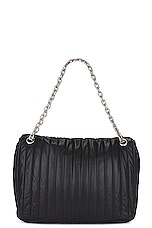 Balenciaga Monaco XL Chain Bag in Black, view 3, click to view large image.