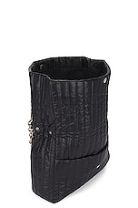 Balenciaga Monaco XL Chain Bag in Black, view 5, click to view large image.