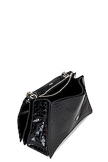 Balenciaga Large Crush Chain Bag in Black, view 5, click to view large image.