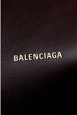 Balenciaga Medium Crush Chain Bag in Espresso, view 7, click to view large image.
