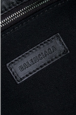Balenciaga Crush Carry All Large Bag in Black, view 6, click to view large image.