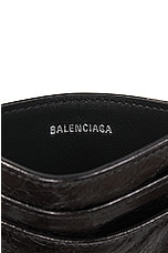 Balenciaga Monaco Card Holder in Steel Grey, view 5, click to view large image.