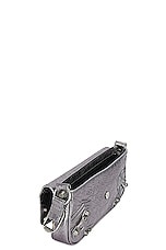 Balenciaga Le Cagole Small Sling Bag in Silver, view 5, click to view large image.
