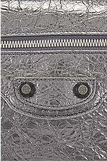 Balenciaga Le Cagole Small Sling Bag in Silver, view 7, click to view large image.