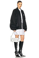 Balenciaga Le Cagole Small Sling Bag in Optic White, view 2, click to view large image.