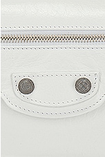 Balenciaga Le Cagole Small Sling Bag in Optic White, view 7, click to view large image.