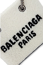 Balenciaga Duty Free Small Tote Bag in Natural, view 7, click to view large image.