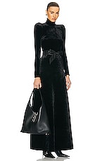 Balenciaga Locker Hobo Medium Bag in Black, view 2, click to view large image.