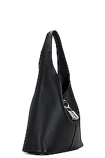 Balenciaga Locker Hobo Medium Bag in Black, view 4, click to view large image.