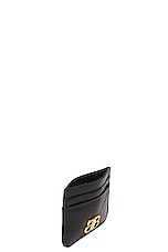 Balenciaga Monaco Card Holder in Black, view 4, click to view large image.