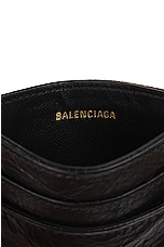 Balenciaga Monaco Card Holder in Black, view 5, click to view large image.