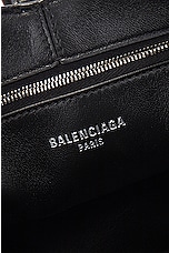 Balenciaga Locker Hobo Small Bag in Black, view 7, click to view large image.