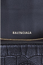 Balenciaga Crush Chain Small Bag in Black, view 7, click to view large image.