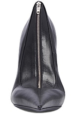 Balenciaga Knife Shoe Clutch in Black, view 3, click to view large image.