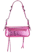 Balenciaga Le Cagole XS Sling Bag in Pink, view 3, click to view large image.
