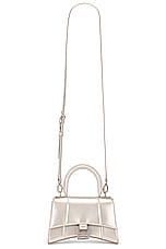 Balenciaga Hourglass XS Top Handle Bag in Stone Beige, view 1, click to view large image.