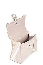Balenciaga Hourglass XS Top Handle Bag in Stone Beige, view 6, click to view large image.