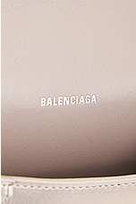 Balenciaga Hourglass XS Top Handle Bag in Stone Beige, view 7, click to view large image.